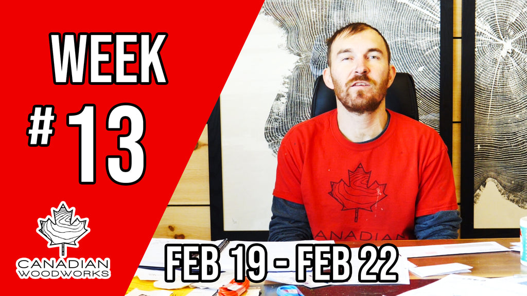 Weekly Re-cap video #13 Toronto Woodworking Show 2019!