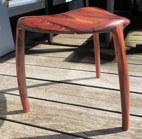 Customer Build: Maarten’s Solid Kingwood Stool