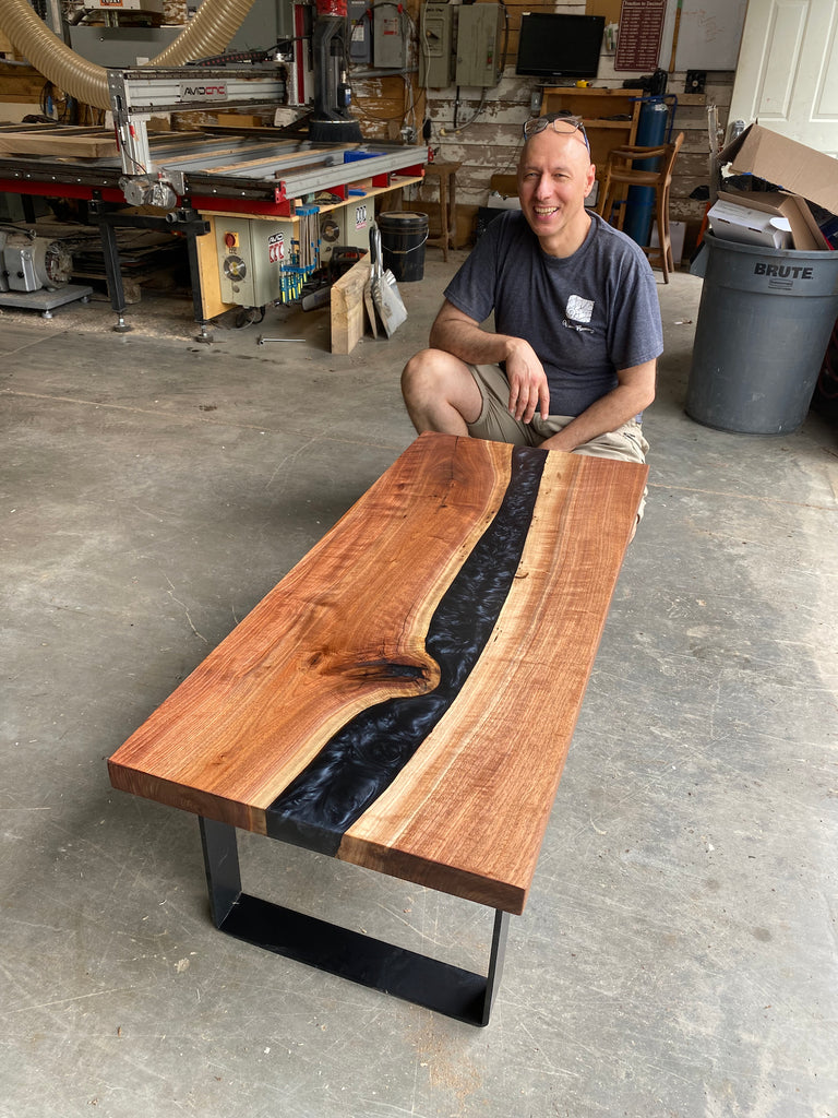 Build your own - Epoxy Coffee Table - Canadian Woodworks