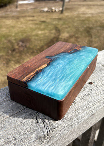 Jewelry Box Epoxy Top