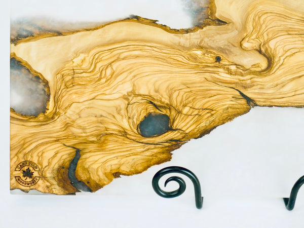 Charcuterie Board - Olive Wood & Epoxy 007
