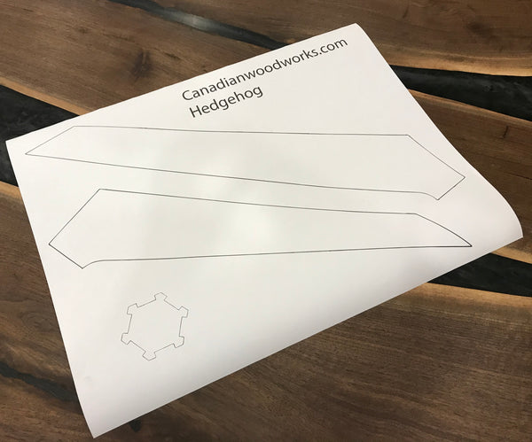 Hedgehog Table Base - Template