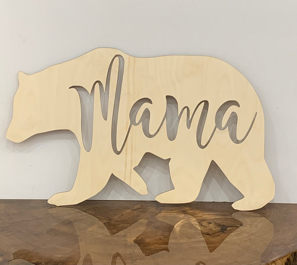 Bear Wall Art DIY