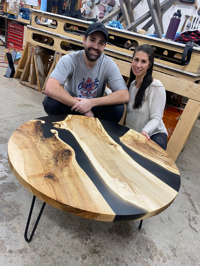 Build your own Epoxy Coffee Table Canadian Woodworks