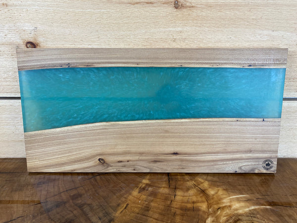 Charcuterie Board - Elm & Epoxy 612