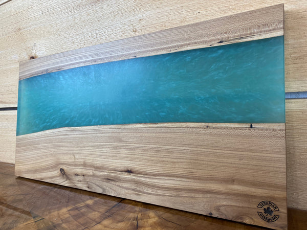 Charcuterie Board - Elm & Epoxy 612