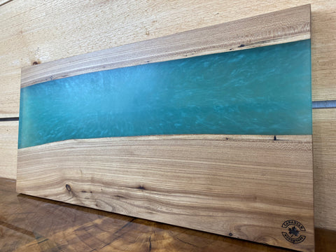 Charcuterie Board - Elm & Epoxy 612