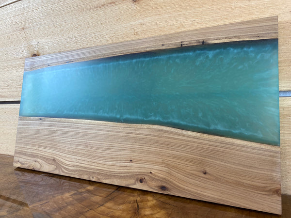 Charcuterie Board - Elm & Epoxy 612