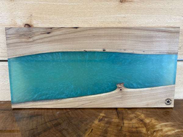 Charcuterie Board - Elm & Epoxy 613