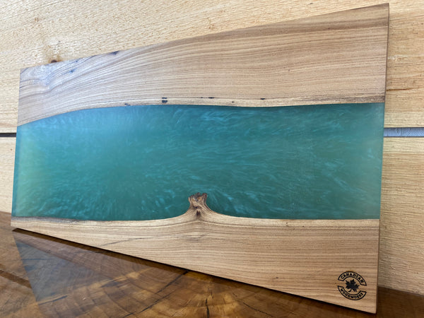 Charcuterie Board - Elm & Epoxy 613