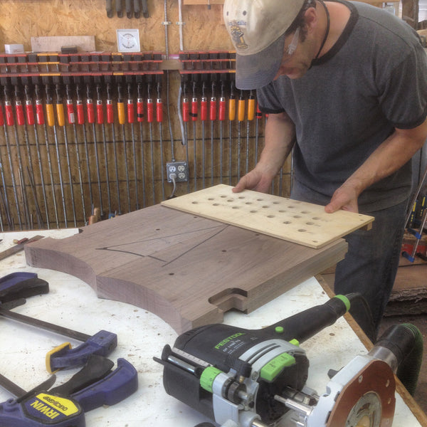 Back brace hole jig