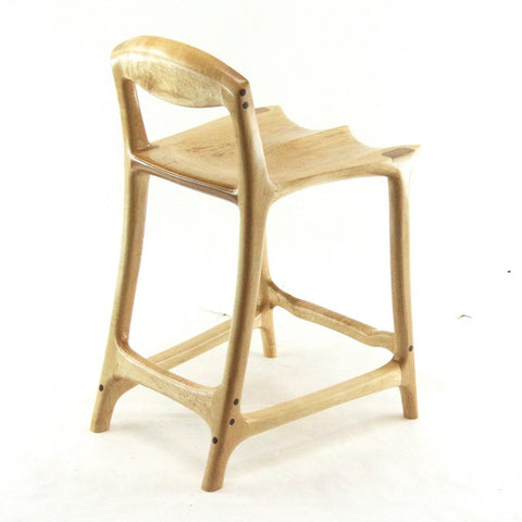 Sculpted Contemporary Bar Stool - Templates